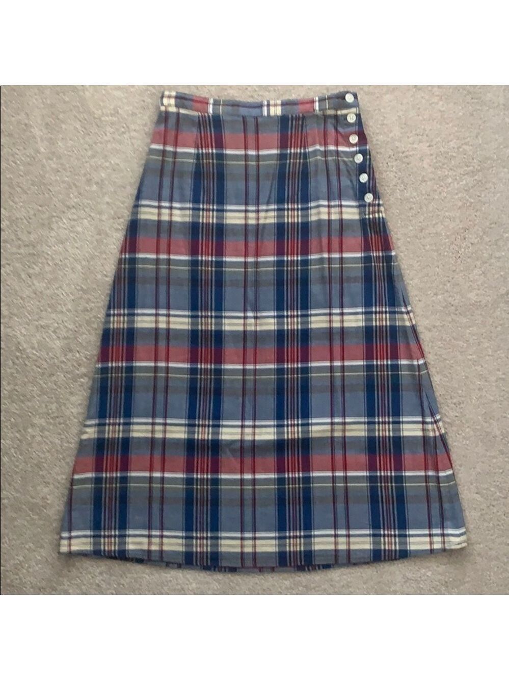 Talbots Petite Plaid Skirt - Picture 1 of 4